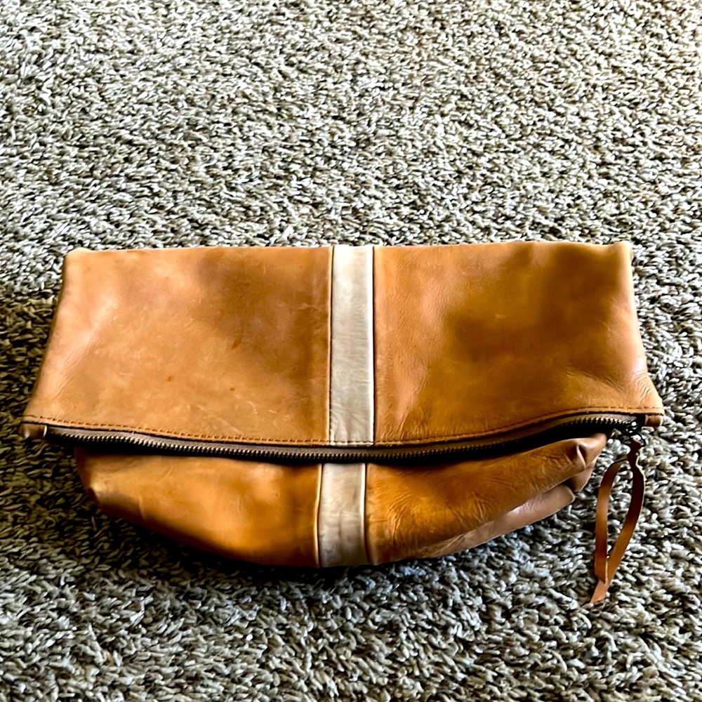 Authentic Leather Clutch